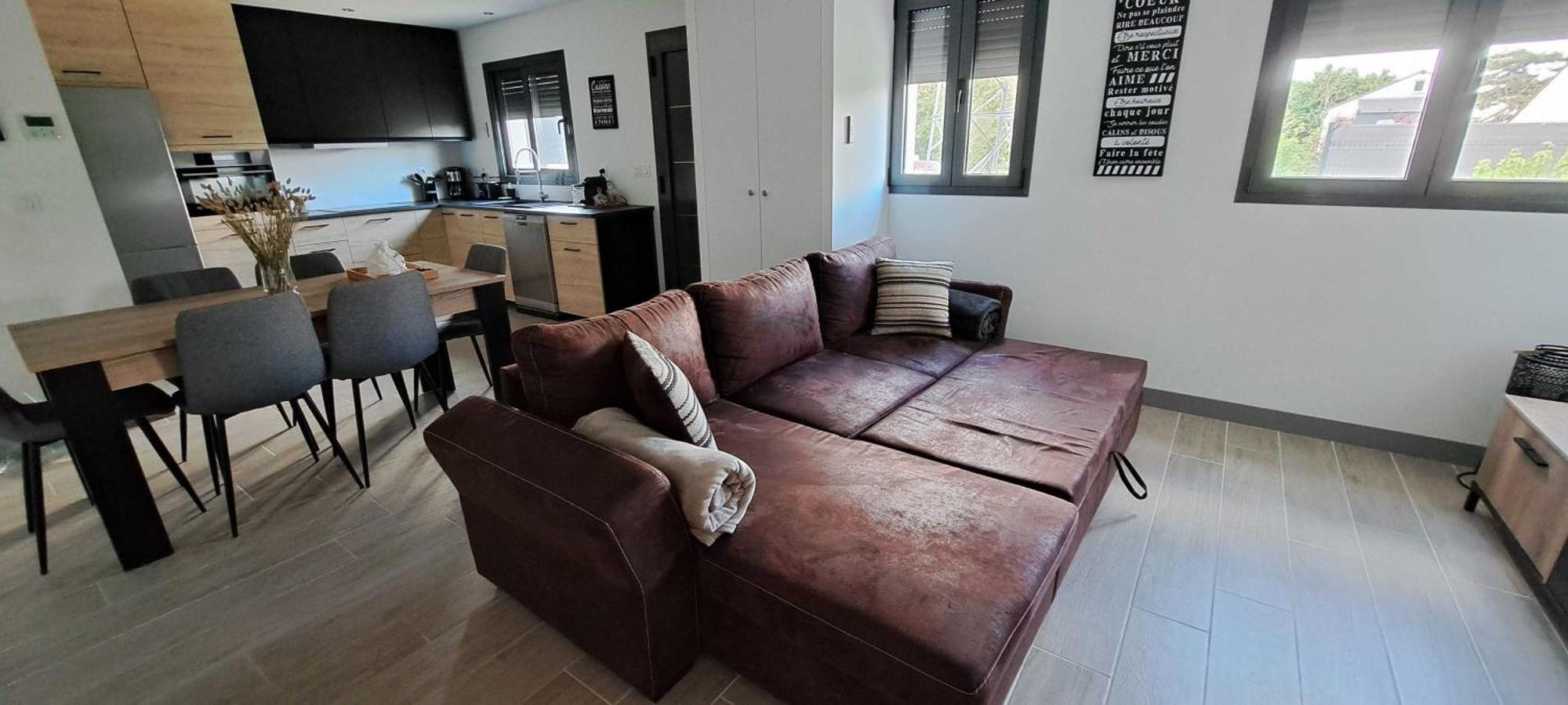Pacific Green-2 Big Suites-3 Pieces 80M2-Parking 2 Cars-Jardin-Confort Chalifert 외부 사진